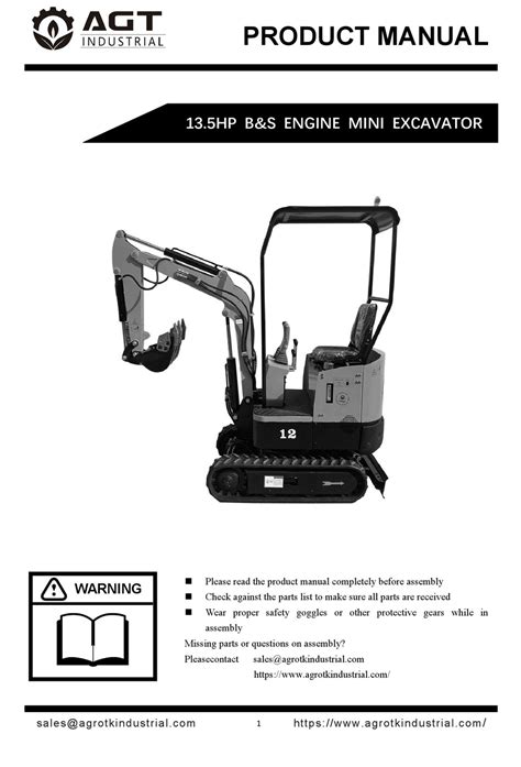 agt h15 mini excavator manual pdf|agt 13.5hp maintenance manual.